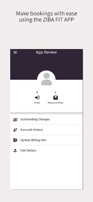 Ziba Fit Wellness Screenshot 2