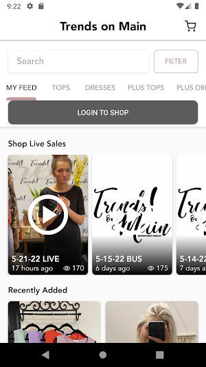Trends on Main Screenshot 1