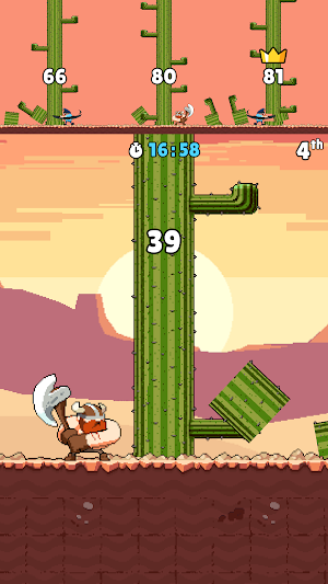 Timberman 2 - VS Online Battle Screenshot 1