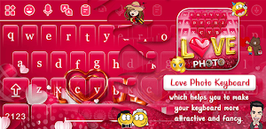 Love Photo Keyboard Theme 2025 Screenshot 0