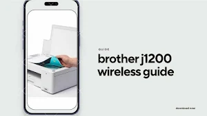 brother j1200 wireless guide Screenshot 0