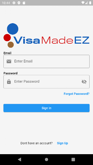 VisaMadeEZ Screenshot 0