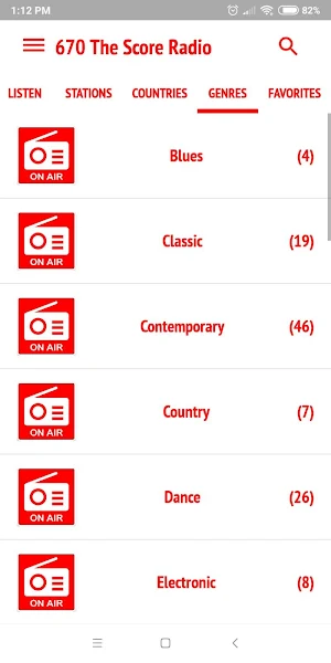 670 The Score app Radio Chicago 670 Screenshot 3