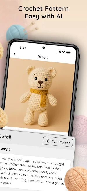 Crochet AI – Knitting Patterns Screenshot 1