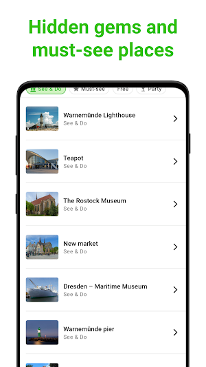 Rostock Tour Guide:SmartGuide Screenshot 2