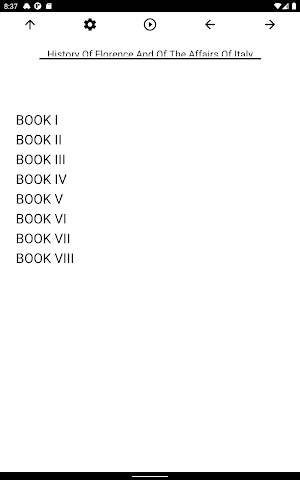 Book, History Of Florence And  Screenshot 2