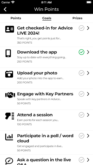Advice LIVE 2024 Screenshot 3