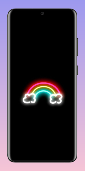 Aesthetic Rainbow Wallpaper 4K Screenshot 3