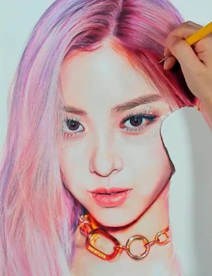 How to Draw Center Kpop Idol Girlgroup Screenshot 1