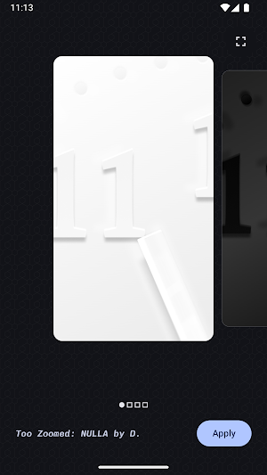 Too Zoomed: Clock Wallpaper Screenshot 0