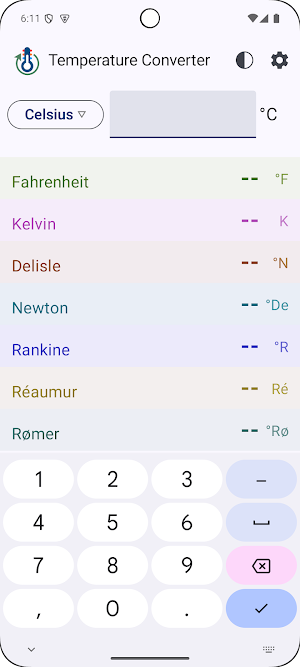 Temperature Converter Screenshot 0