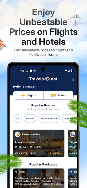 Travelconet: Flights & Hotels Screenshot 3