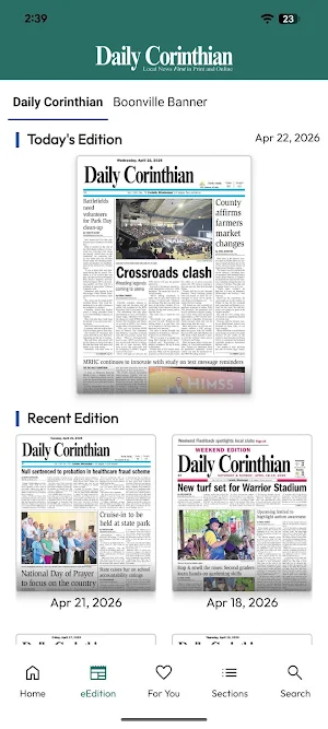 Daily Corinthian Screenshot 2