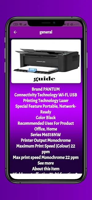 pantum printer m6518nw guide Screenshot 2