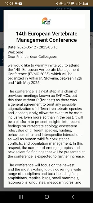 14th EVMC 2025 Screenshot 0