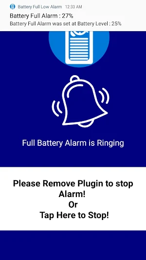 Full Low Battery Charge Alarm-Save Battery Life Screenshot 2