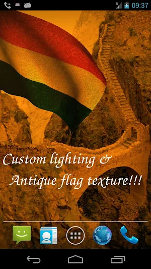 Yemen Flag Live Wallpaper Screenshot 3