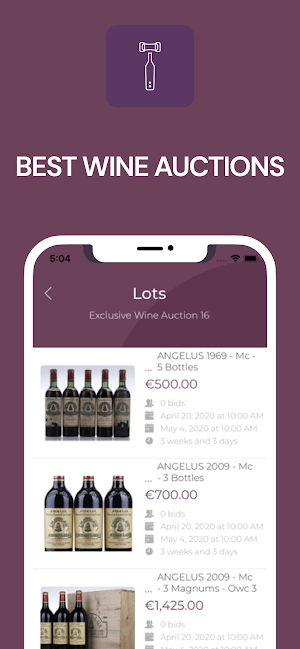Best Wine Auction Screenshot 0