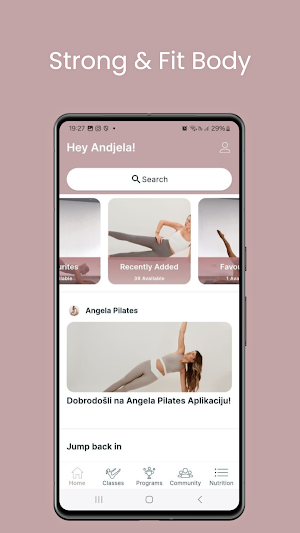 Angela Pilates Screenshot 2