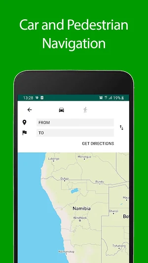 Namibia Offline Map and Travel Guide Screenshot 1