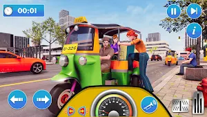 Tuk Tuk Rickshaw Driving Sim Screenshot 0