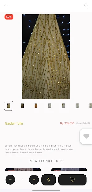 Garden Textile Screenshot 2