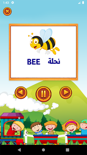 Learning English Alphabet and Numbers for Arabic V Screenshot 3