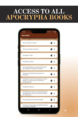 Apocrypha Books - Holy Bible! Screenshot 1