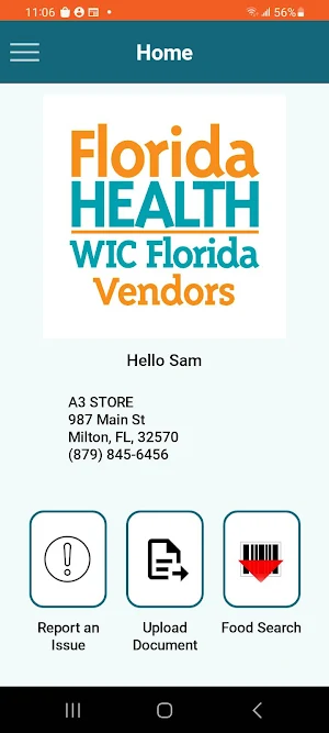 FL WIC Retailer Screenshot 0