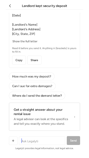 Legalyti Screenshot 2