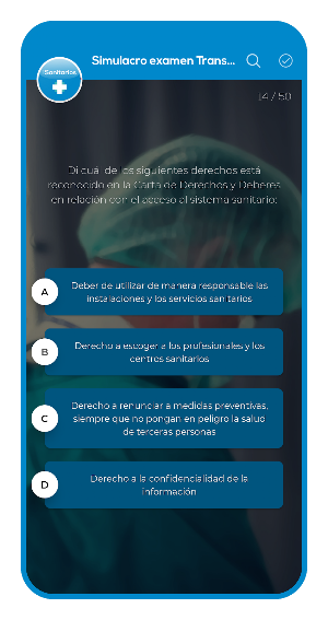 iSanitarios - Opos a Sanidad Screenshot 3