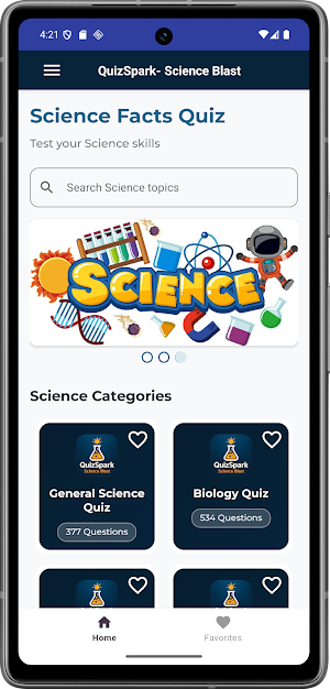 QuizSpark- Science Blast Screenshot 3