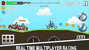 Hill Climb Battle Racing Screenshot 2