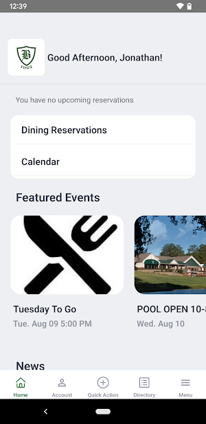 Benvenue Country Club Screenshot 1