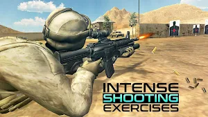 US Army Training Ground: FPS Shooter Gun Strike Screenshot 0