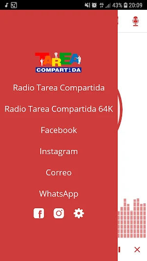 Radio Tarea Compartida Screenshot 2