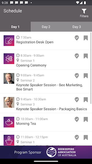 Think Business Events Screenshot 2