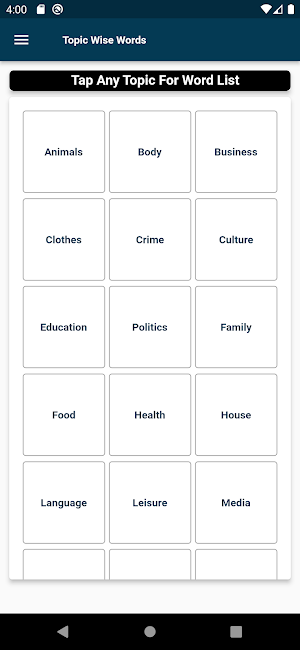 English : Norwegian Dictionary Screenshot 3