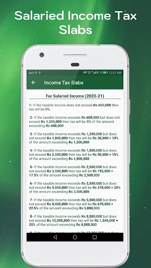 Income Tax Calculator 2021-22 Screenshot 3
