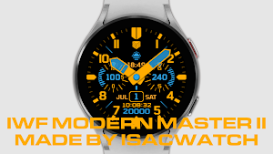 IWF Modern Master II watchface Screenshot 0