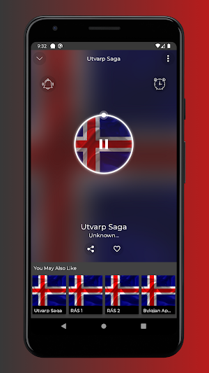 Utvarp Saga App Screenshot 1