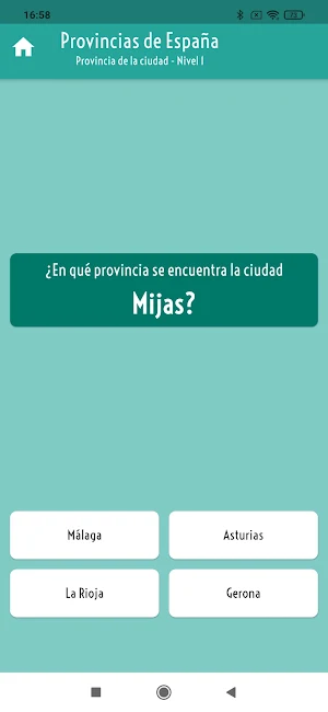 Quiz Spain - Provinces and autonomous communities Screenshot 1