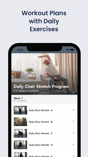 Gentle Exercises for Seniors Screenshot 2