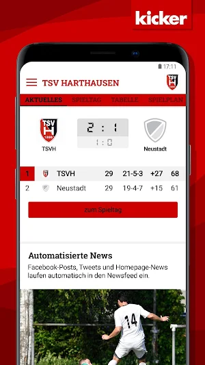 TSV Harthausen Screenshot 2