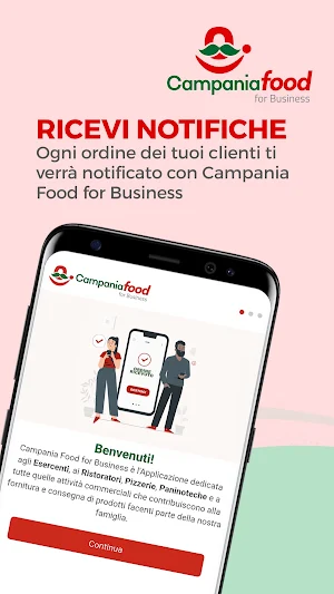 Campania Food For Business Screenshot 2