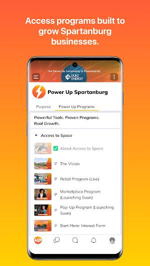 Power Up Spartanburg Screenshot 1