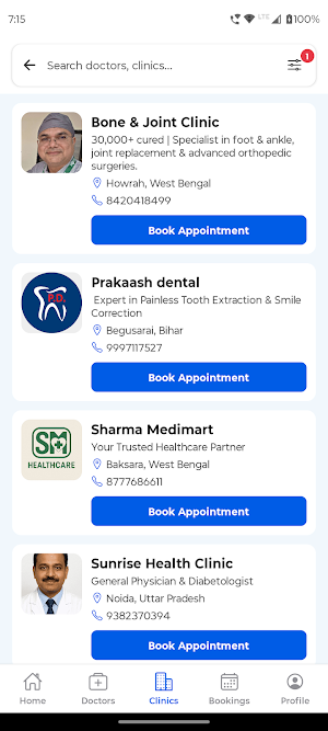 DoctorEzy: Book Appointment Screenshot 2