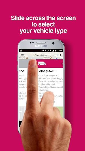 Cheetah Cars - London Minicabs Screenshot 2