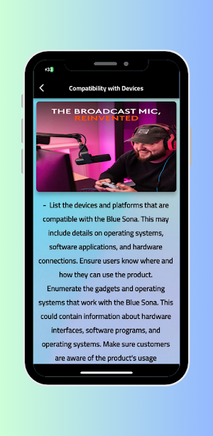 BLUE SONA MIC GUIDE Screenshot 2