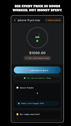 Holdoff: Impulse Buy Blocker Screenshot 2